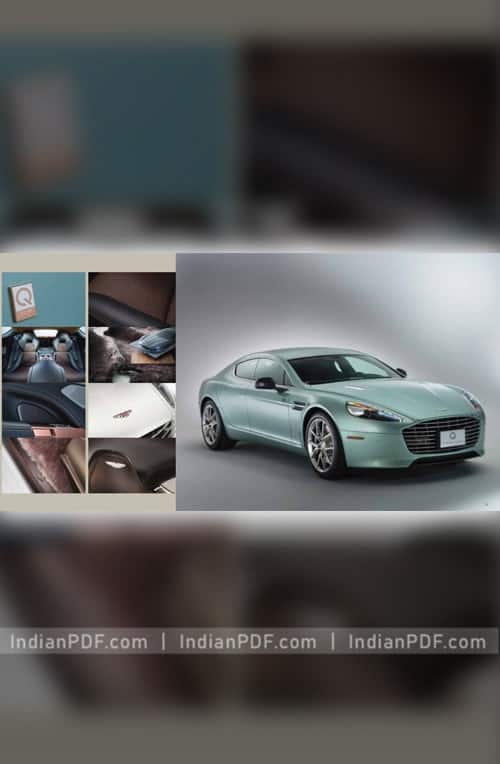 Aston Martin Rapide Brochure PDF