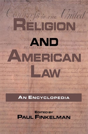 Religion and American Law_ An Encyclopedia - Paul Finkelman - Book PDF Download