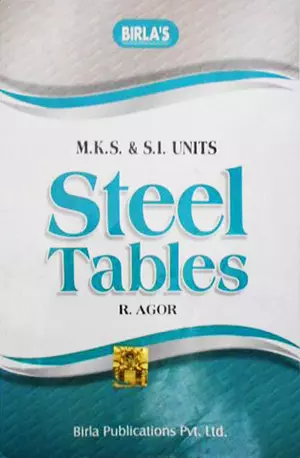 Steel Table by R.Agor - indian-steel-table - www.indianpdf.com_ - download ebook PDF online