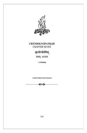 Chandogya Upanishad Chapter Seven A Reading - indianpdf.com Download