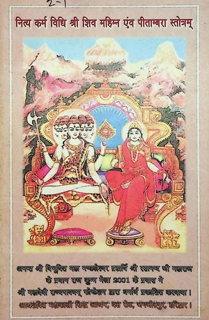 Nitya Karma Vidhi Shiv Mahimna And Pitambara Stotra Adya Shakti Mahakali Siddha Ashram Haridvar - indianpdf.com Download